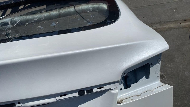 ⭕ 16-20 Model S MS Rear Tailgate Panel w/ Liftgate Glass White PPSW 60
