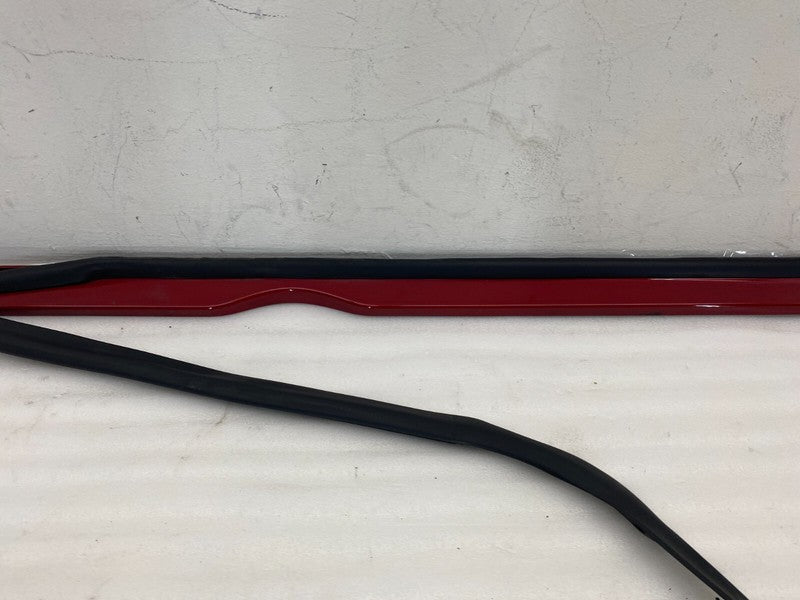 ⭕ 2012-2023 Tesla Model S Right Rocker Panel Scuff Plate Molding w/ Rubber Seal