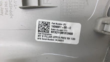 ⭕20-23 Model Y Passenger Side B-Pillar Upper Trim Cover Panel Right 1494607-00-C