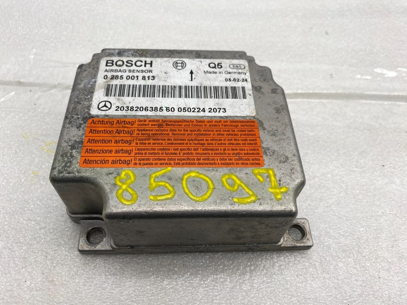 285001813 ⭕ 01-09 Mercedes CLK63 AMG W209 Crash Sensor Computer Control Module 285001813