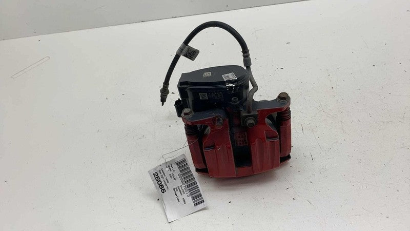 ⭕16-20 Model X Rear Driver Side Caliper Red w/ Brake Hose Line Left 10