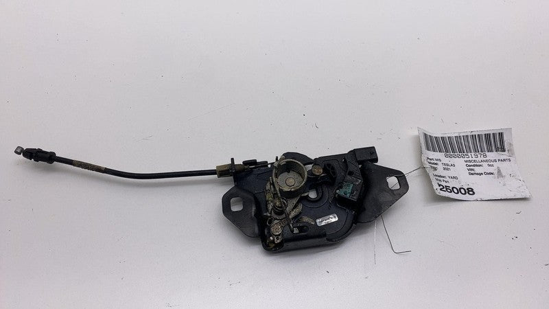3061027 2020-2023 Tesla Model 3 Y Front Hood Latch Double Pull Single Actuator w/ Cable