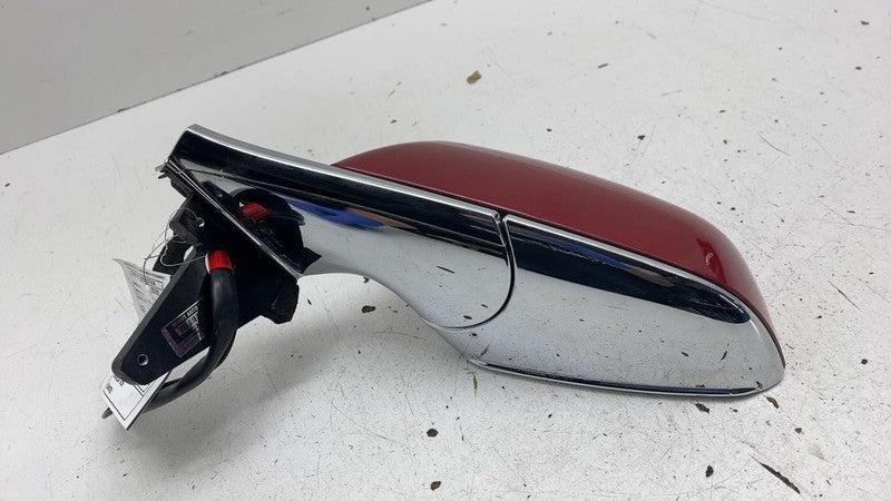 ⭕ 16-20 Tesla Model X Left Exterior Rear View Door Mirror Red PPMR 103