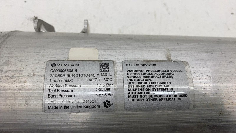 C200096608-B ⭕ 2022-2024 Rivian R1T R1S Air Ride Suspension Reservoir Tank OEM C200096608-B