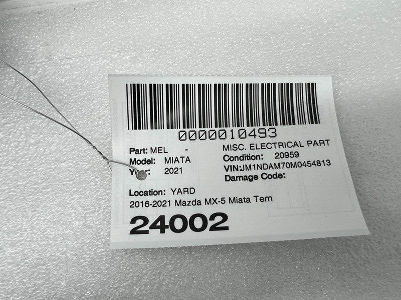 ⭕ 2016-2021 Mazda MX-5 Miata Dash HVAC Heater Climate Control Temperat