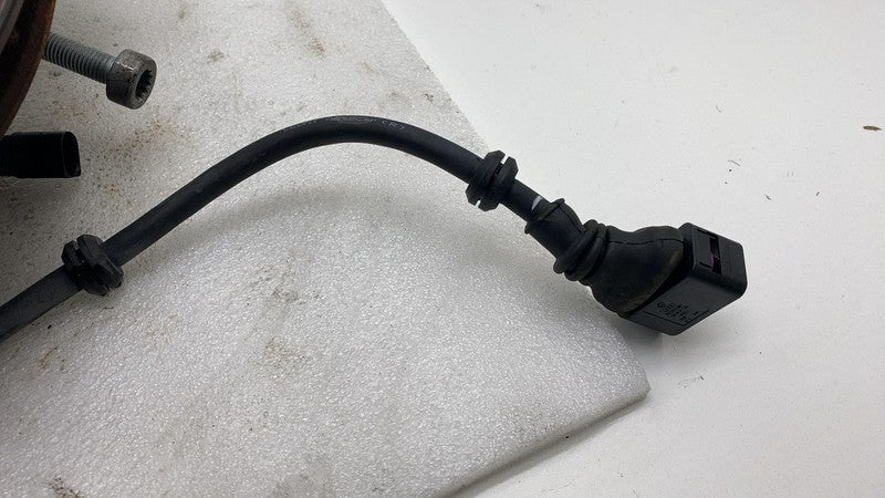 2011-2014 Porsche Cayenne Rear Left Spindle Knuckle Hub Rotor w/ Control Arm AWD