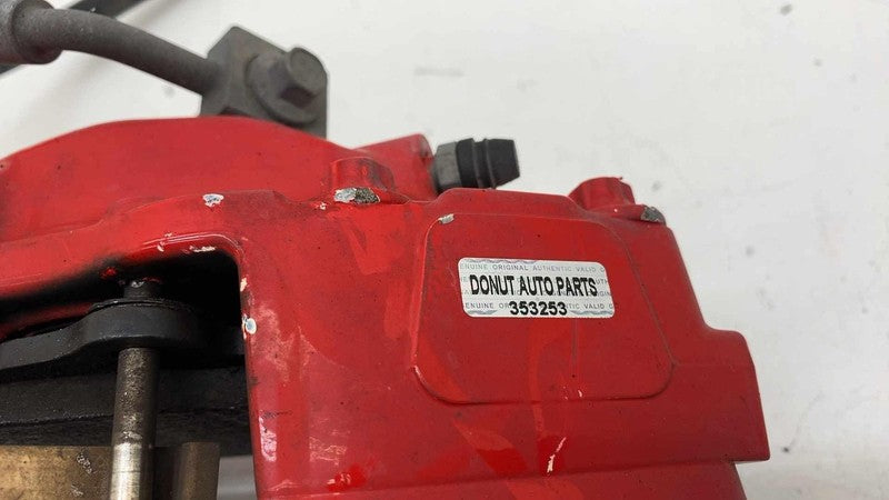 ⭕ 12-20 Tesla Model S Front Passenger Side Caliper Red w/ Brake Hose L