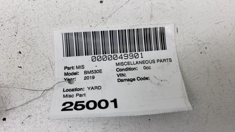8632291 03 2018 2019 2020 BMW 530e G30 Engine Cooling Coolant Water Tube Pipe Hose Line OEM
