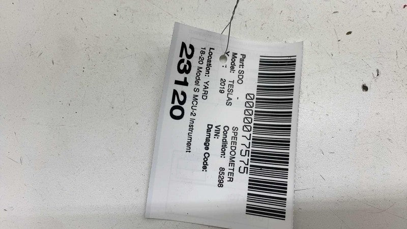 ⭕ 18-20 Model S MCU-2 Instrument Cluster Speedometer Display Screen 14