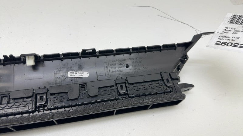 1095418 ⭕ 2017-2023 Tesla Model 3 Y Right Dashboard Heater AC Air Vent Dash Duct 1095418