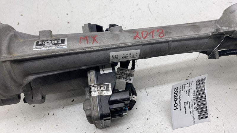 ⭕ 16-25 Tesla Model S MS Electric Power Steering Gear Rack & Pinion 10