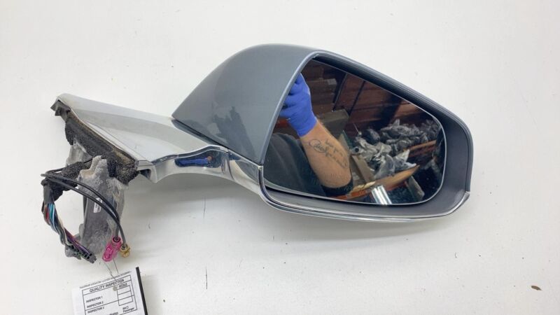 2012-2015 Tesla Model S Front Right  Exterior Rear View Door Mirror Gray - PMTG