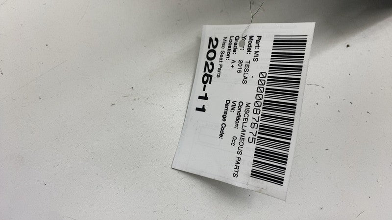 ⭕ 2012-2015 Tesla Model S Front Left or Right 1st Row Back Seat Cover 