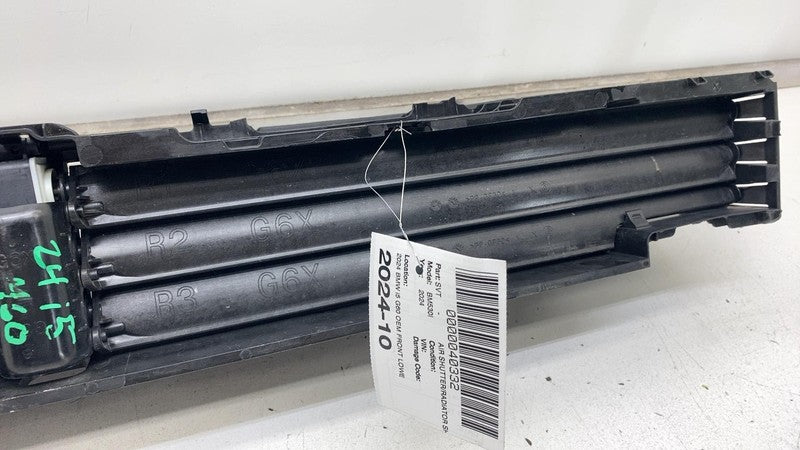 ⭕ 2024 BMW i5 G60 Front Lower Air Duct w/ Flap Control Shutter Assembl