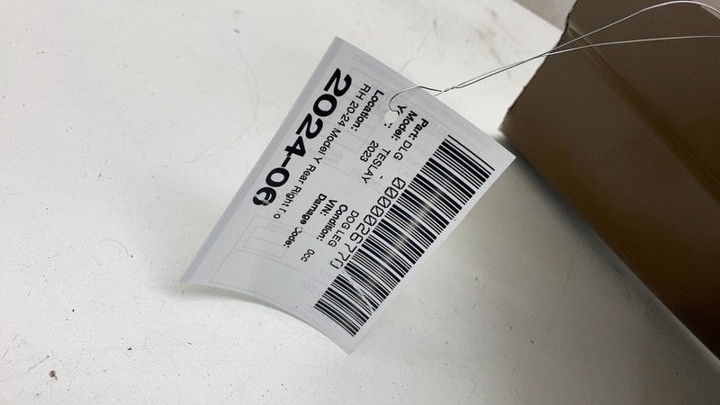 ⭕ 20-24 Tesla Model Y Rear Right Quarter Panel Outer Skin Bottom Dog Leg (NEW)