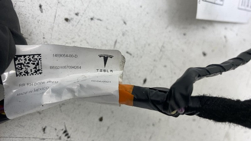 ⭕ 2020-2024 Tesla Model Y Rear Right Door Wiring Harness Cable Wire 14