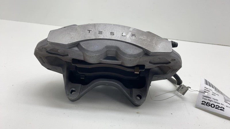 ⭕ 17-23 Tesla Model 3 Front Brake Caliper w/ Brake Hose Line Right 104