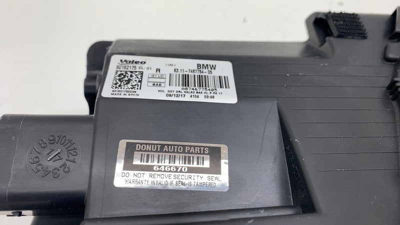 7467754 ⭕ 18-21 BMW i3 I01 Front Passenger Side Headlight LED Head Lamp Right RH 7467754