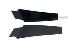 ⭕ 2012-2015 Tesla Model S PAIR Left & Right B-Pillar Molding Applique Glass Trim
