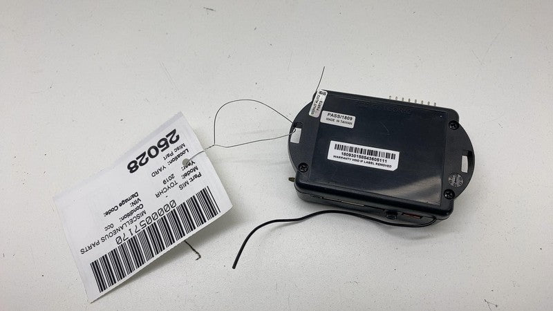 H5OR52 ⭕ 2019 Toyota C-HR Pursuit Keyless Entry Module Unit OEM H5OR52