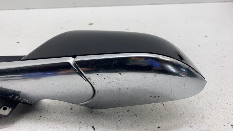 ⭕17-20 Tesla Model 3 Left Exterior Rear View Door Mirror Black PBSB 11