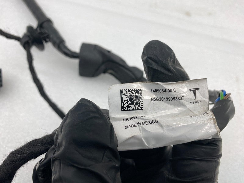 148905400C ⭕ 2020-2024 Tesla Model Y Rear Right Door Wiring Harness Cable Wire 1489054-00-C