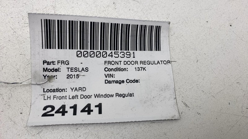 ⭕ 2012-2020 Tesla Model S Front Left Door Window Regulator & Motor 600