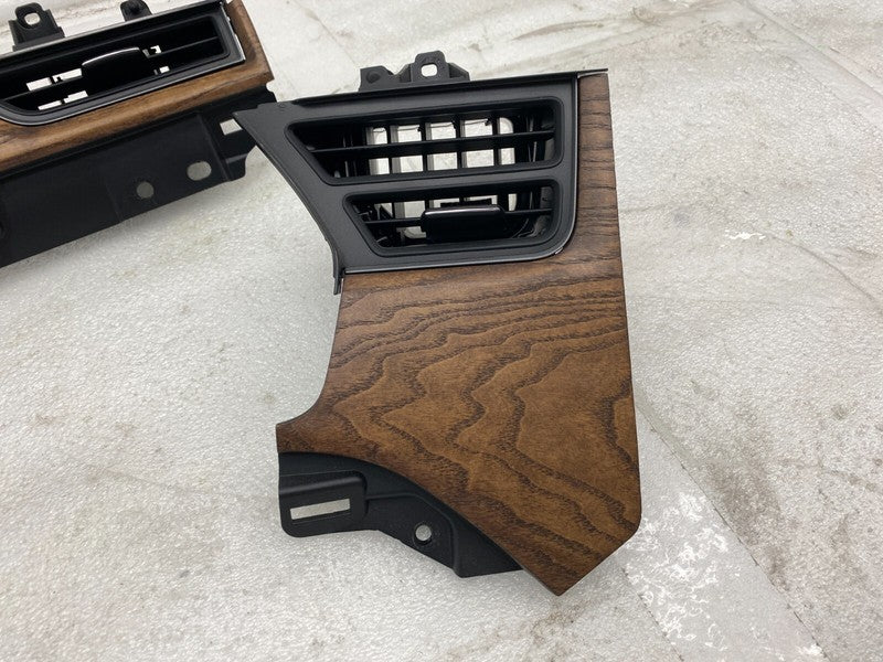 ⭕ 2012-2015 Tesla Model S SET of Dash A/C Air Vent Outlet Dashboard Trim Panel