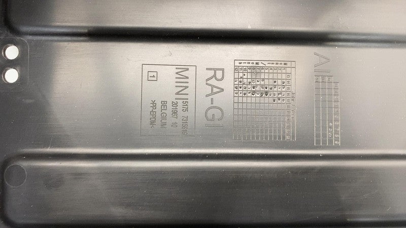 ⭕2014-2019 Mini Cooper Rear Left Under Tray Cover Under Body Panel Pla