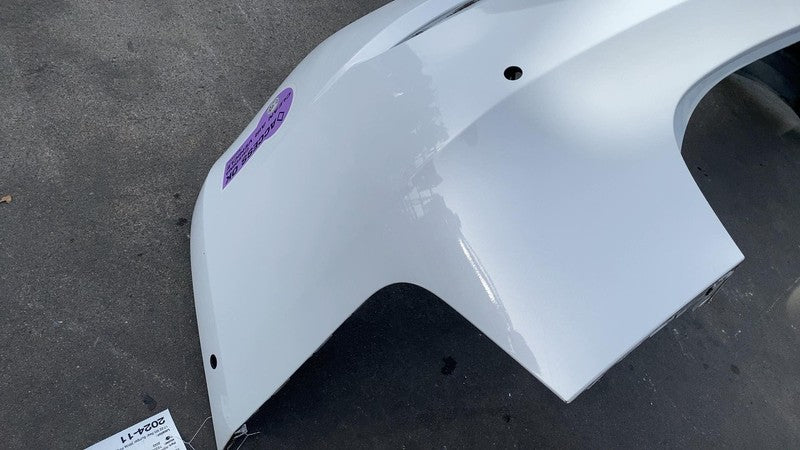 ⭕ 2017-2022 Tesla Model 3 Rear Bumper Cover w/ Park Sensor Holes Assy White PPSW