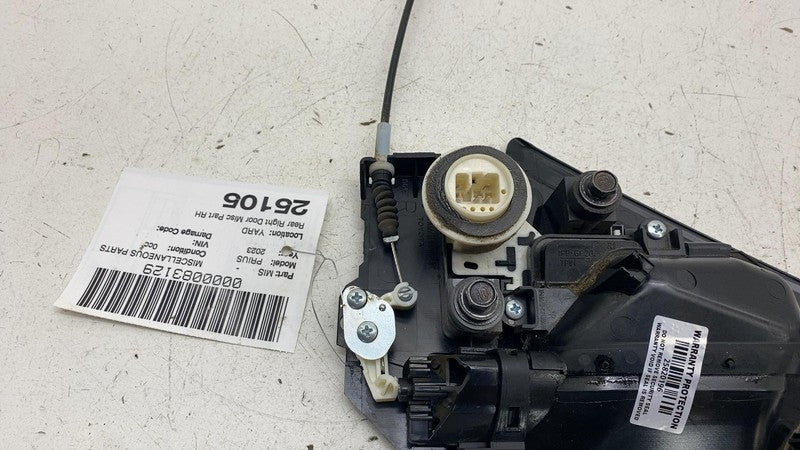 ⭕ 2023 2024 Toyota Prius Rear Passenger Side Exterior Door Handle Outer Right RH