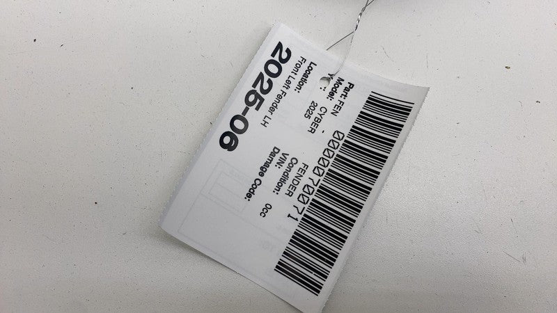 1900763FSA ⭕ 24-25 Tesla Cybertruck Front Side Fender Panel Left Foundation LH 1900763-FS-A