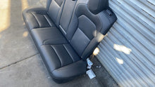⭕ 24-25 Model 3 Rear 2nd Row Black Leather Seat Upper + Lower Cushion Perforated