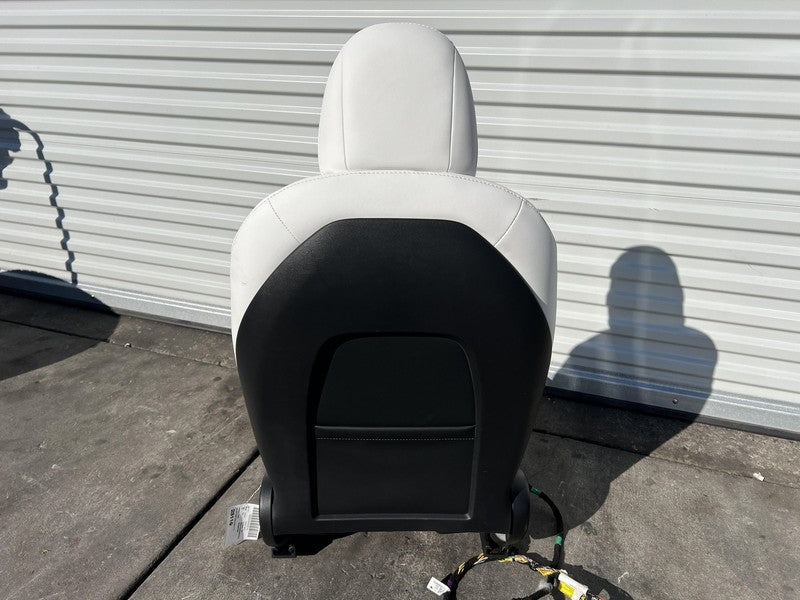 ⭕2020-2023 Tesla Model Y 3 Front Passenger Side 1st Row Seat Leather White Right