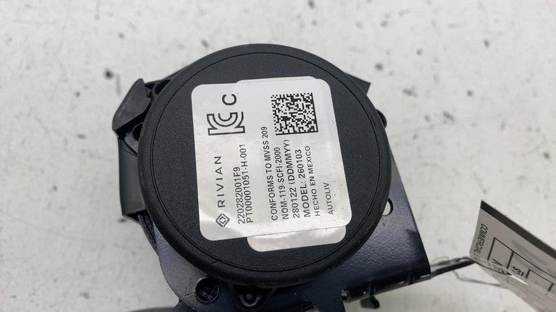 PT00001051-H ⭕ 2022-2024 Rivian R1T Rear Center Seat Belt Retractor PT00001051-H