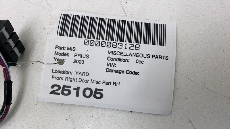 8215147850 ⭕ 2023-2025 Toyota Prius Front Right Door Wiring Harness Cable Wire 82151-47850