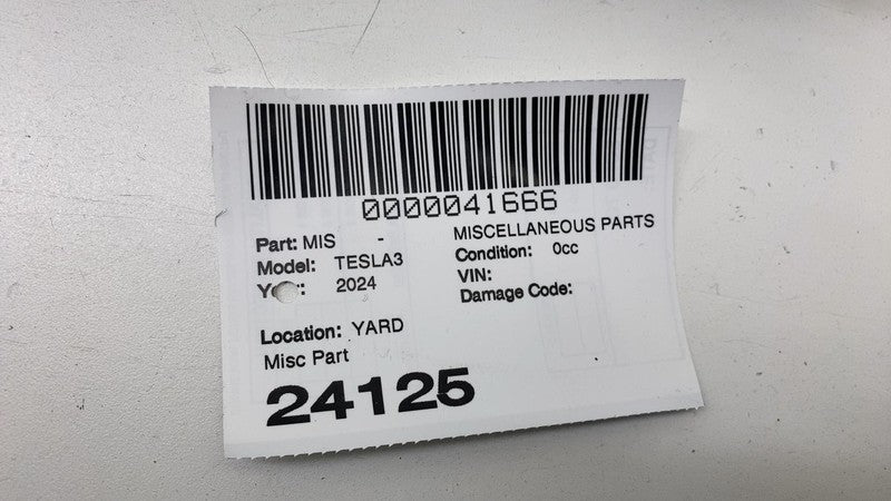 ⭕ 2024-2025 Tesla Model 3 Front Right Instrument Panel Dash End Cap 17