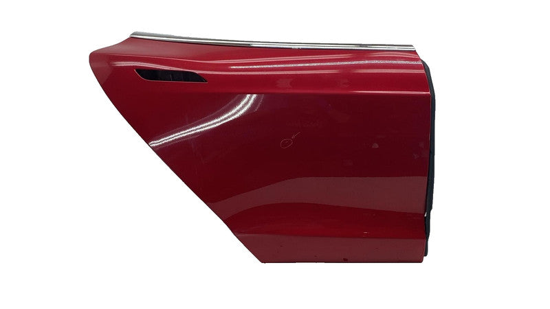⭕ 16-20 Model S Rear Passenger Door Shell Panel Right RH Red - PPMR 6006566-00-H