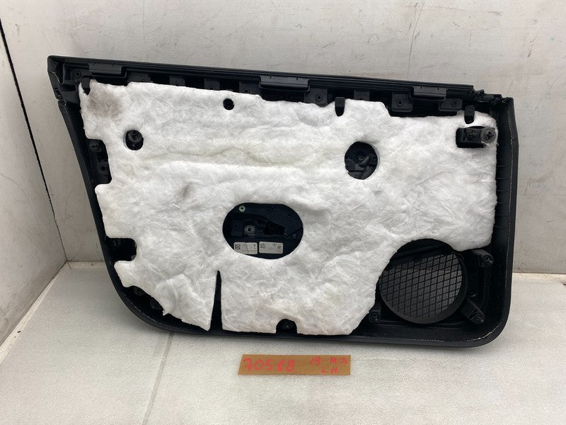109041101J 2017-2020 Tesla Model 3 Front Passenger Side Interior Door Panel Trim Card Right
