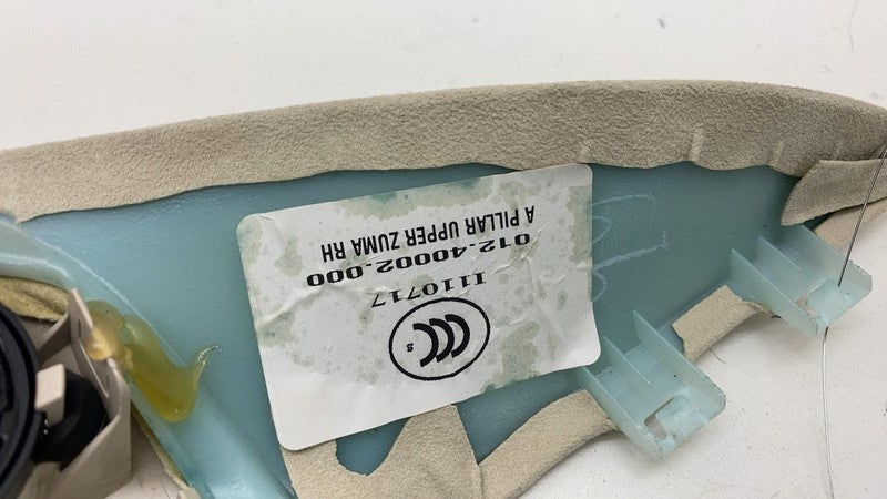 ⭕ 12-20 Tesla Model S Passenger Side A-Pillar Trim Cover Upper Right 1