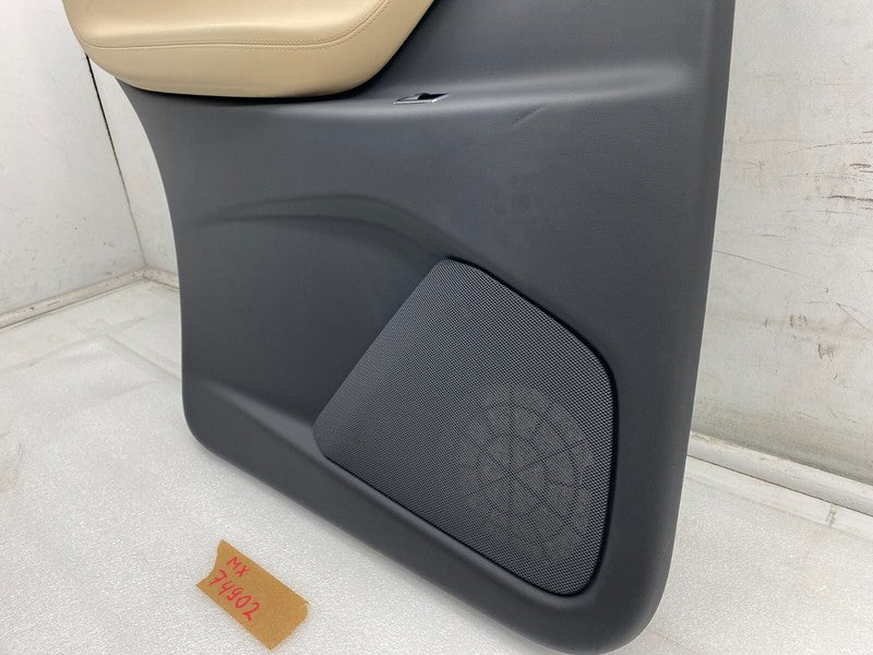 ⭕ 2016-2020 Tesla Model X Rear Left Carrier Door Panel Trim Pad w/ Card Molding