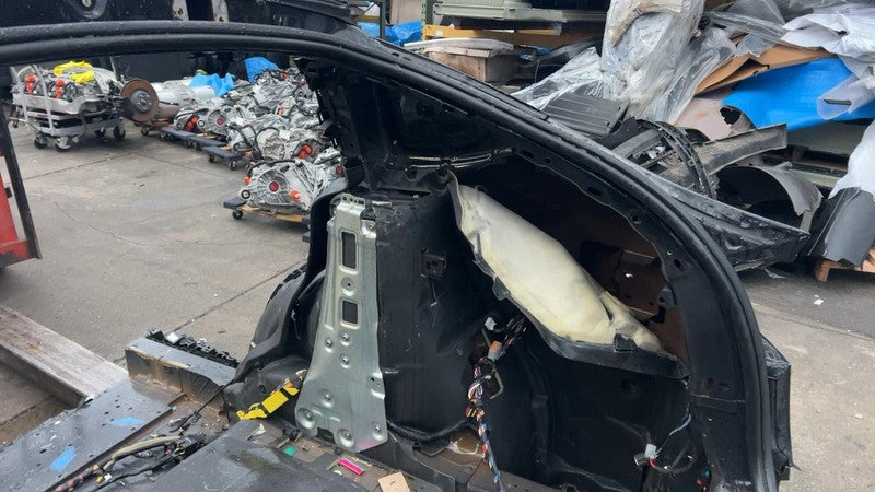 ⭕ 21-25 Model X Rear Left & Right Quarter Panel Structural Frame Cut Black PBSB