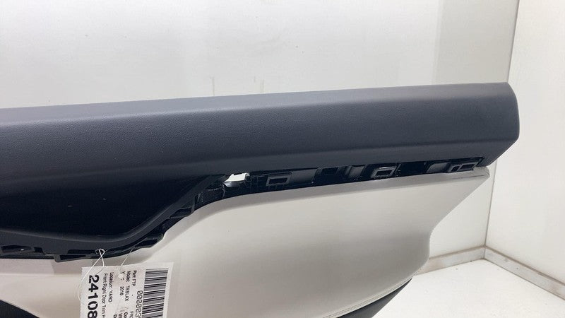 ⭕ 16-20 Tesla Model X Front Passenger Side Door Panel Trim Card Right Assembly