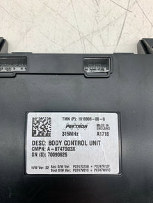 ⭕ 12-20 Tesla Model S Body Controller BCM Control Module (315MHZ) 1010906-00-G