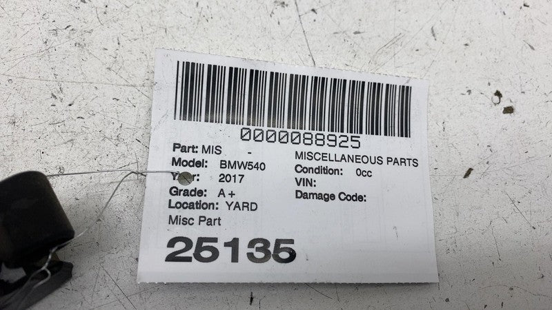 ⭕ 17-19 BMW 540i Rear Right Wiring Harness Cable Connector Bracket 611