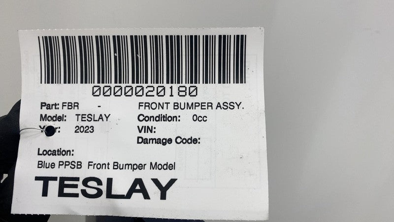 ⭕ 20-23 Model Y Front Bumper Cover Assembly Deep Blue Metallic PPSB 14