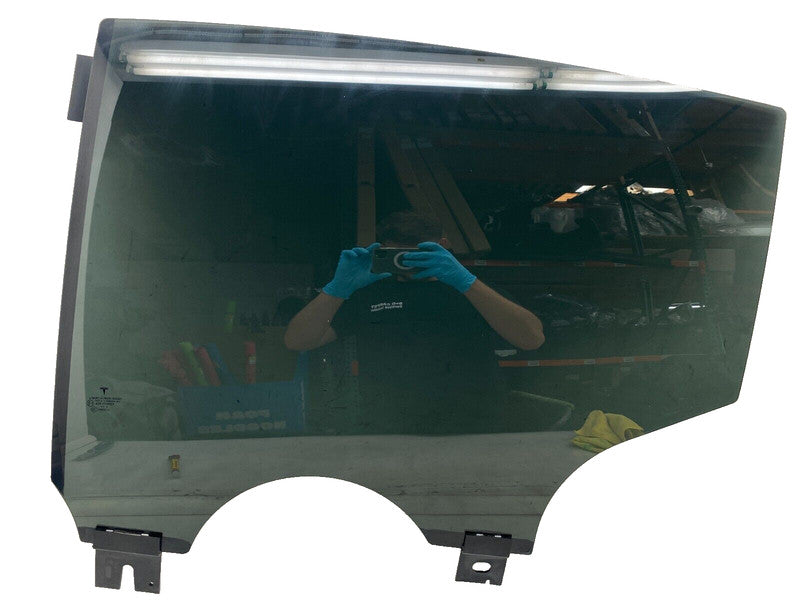 43R-004553 ⭕ 2016-2020 Tesla Model X MX Rear Driver Side Door Window Glass Left LH Assembly
