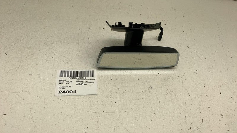 600694100B ⭕ 12-15 Model S Front Windshield Interior Rear View Mirror w/ Cover 6006941-00-B