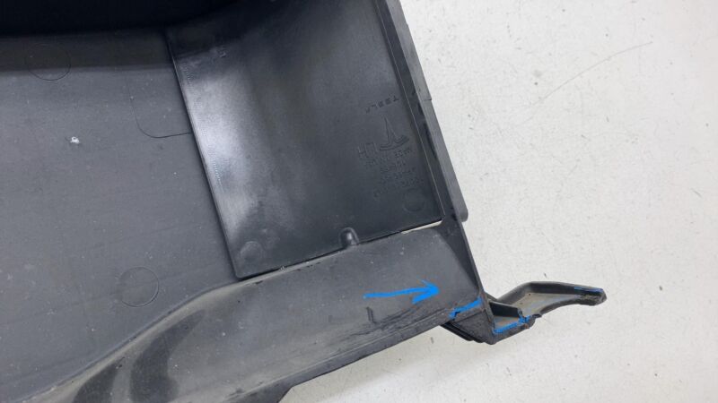 100725800B ⭕12-15 Model S Radiator Shutter Air Duct Intake Grille 1007258-00-B/1007261-00-B