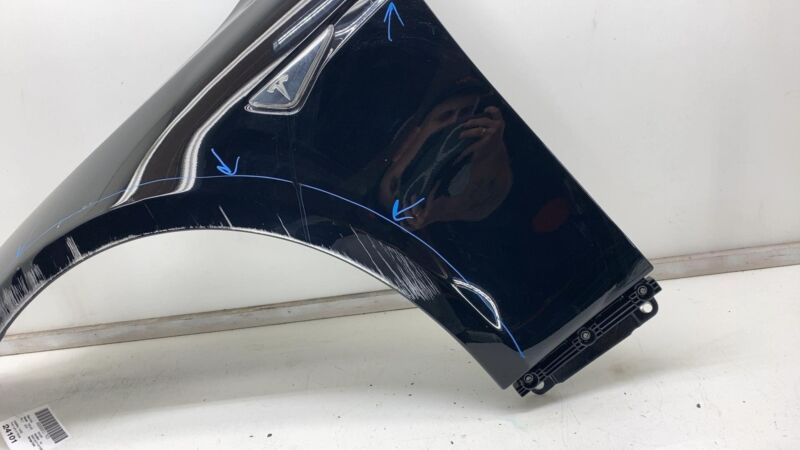 ⭕2012-2020 Tesla Model S Front Driver Side Fender Shell Panel Left LH Black PBSB